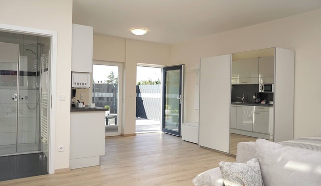 Modern studio with terrace (approx. 40 sqm)