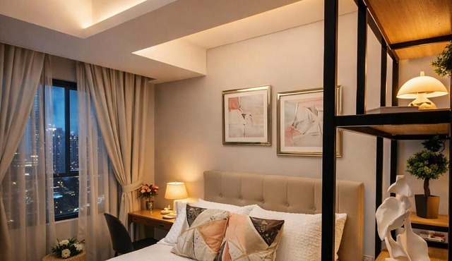 Modern Studio for 1 or 2 Guests Near Airport Free WiFi