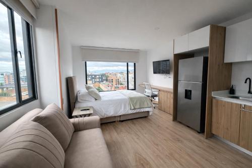 Modern Studio Near Parque de la 93