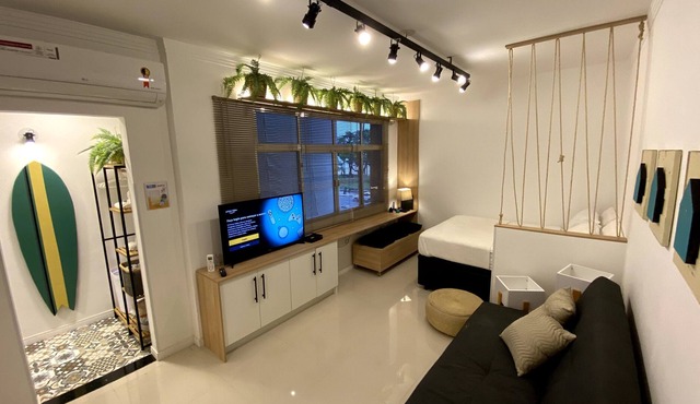 Modern studio on the beach