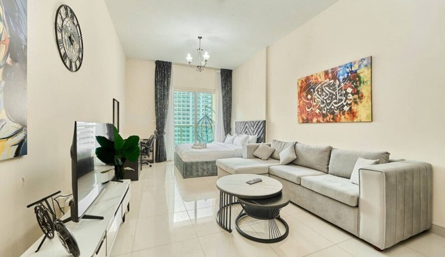 Modern Studio Retreat in Sports City Dubai