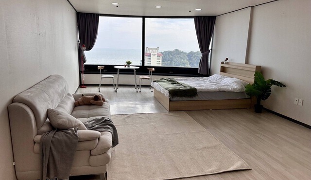 Modern Studio Retreat in the Heart of Haeundae – Steps from the Beach