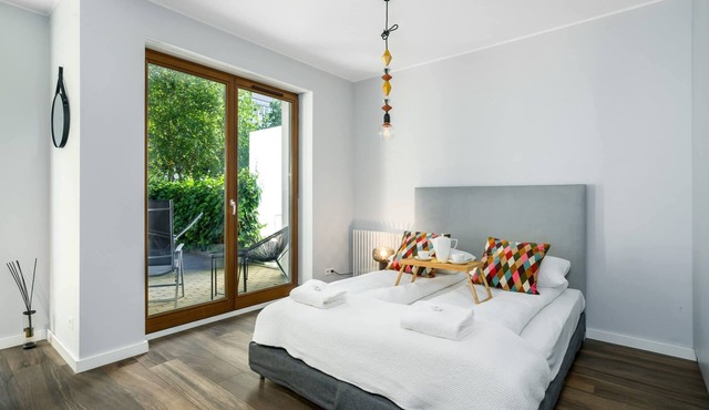 Modern Studio | Terrace and Proximity to Poznań Fair