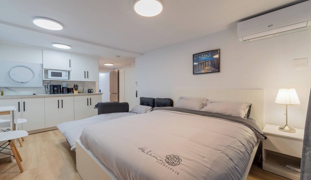 Modern Studio w/Patio&BBQ|Parking