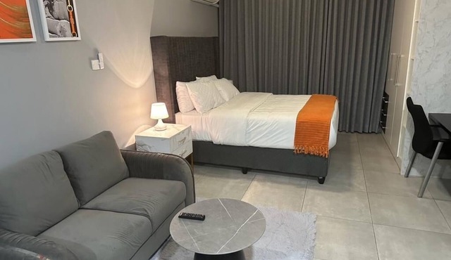 Modern studio with AC and WiFi in delightful Gaborone