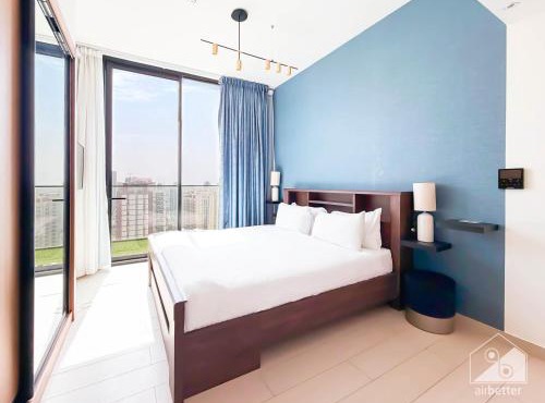 Modern Studio with balcony Binghatti Gardenia