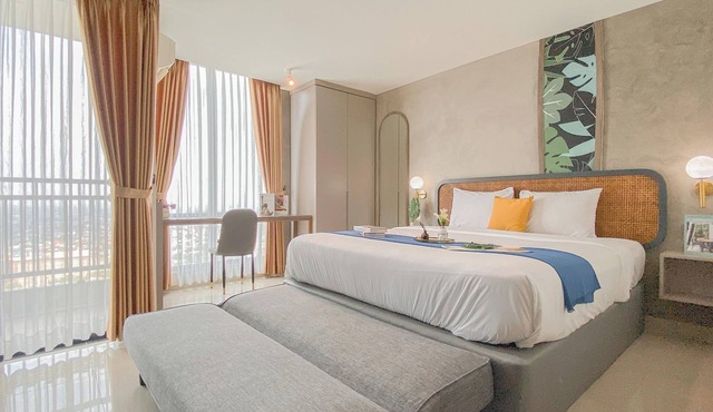 Modern Style Studio At Apartment Lrt City Bekasi