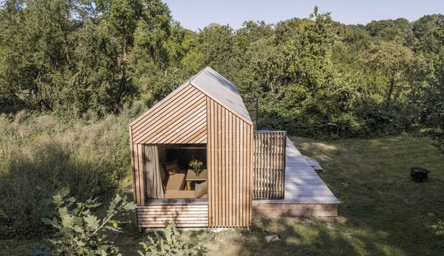 Modern tiny house near Lake Kummerow