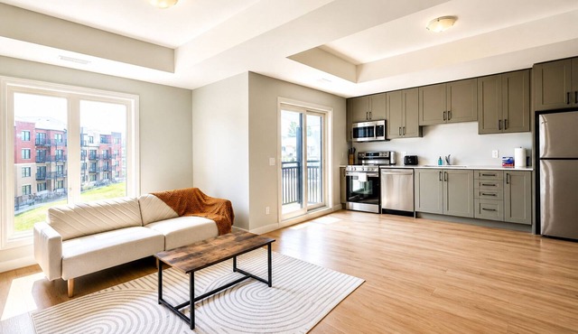 Modern Urban Escape 2BR 2.5BA with Balcony
