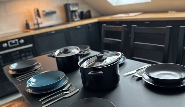 Modern vacation apartment - ideal for families and fitters