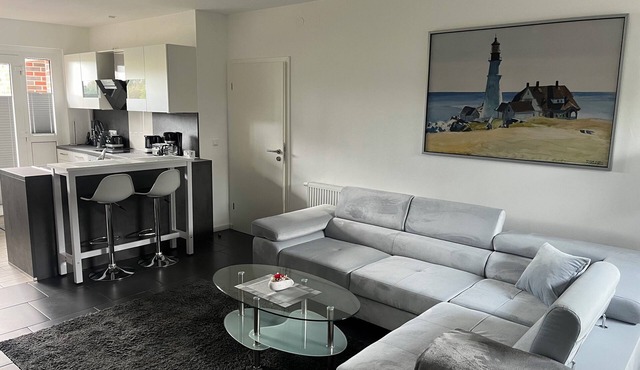 Modern vacation apartment "Lüttje Huuske" in the vacation area Westgroßefehn/Timmel