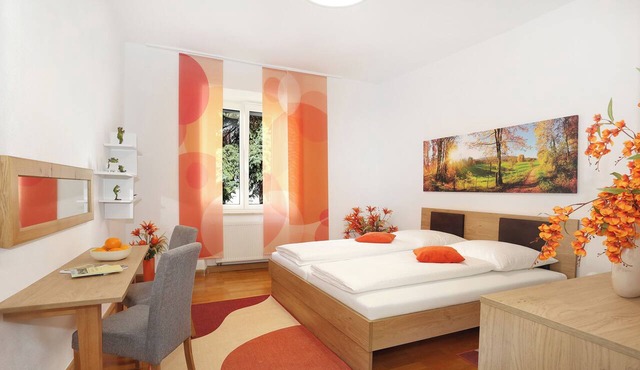 Modern vacation apartment in a listed building