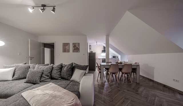 Modern vacation apartment for the whole family. Top location just before Quedlinburg