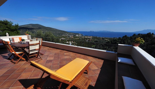 Modern Villa in ancient Epidaurus