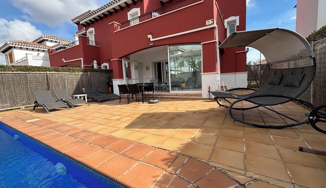 Modern villa with private pool on 5 star Golf Resort