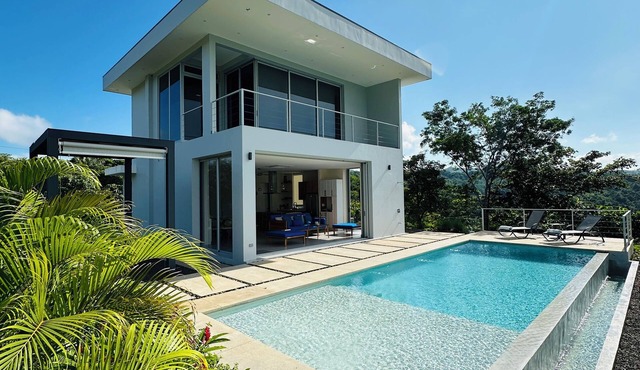 Modern Villa with amazing Ocean and Mountain views