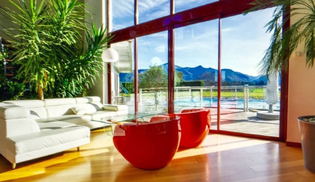 modern villa with breathtaking views near Saint Jean de Luz