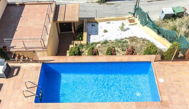Modern villa with pool and sea view in Lloret de Mar
