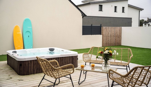 Modern villa with Spa 10 pers