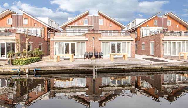 Modern waterfront apartment