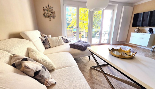 Modern, well-kept and cozy vacation apartment in Donaustauf near Regensburg 3 bedrooms