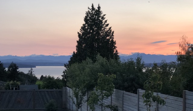 Modern West Seattle Unit with Puget Sound views