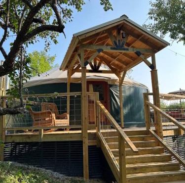 Modern Yurt | 2 Decks + Bar | Wifi | Fire Pit - Tent