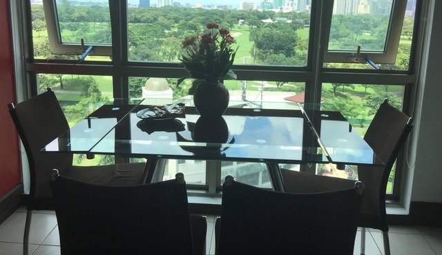 Modern Zen Studio 11 with golf course view at Forbeswood Parklane BGC The Fort