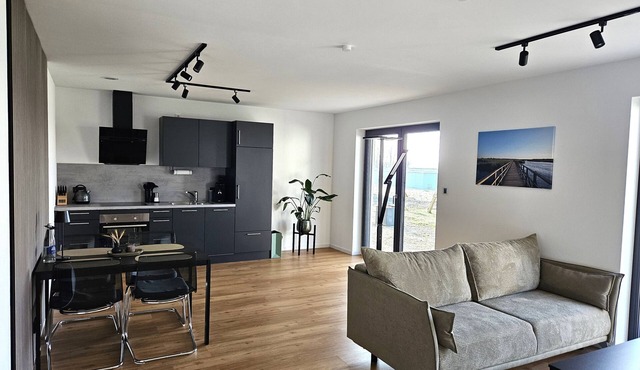 Moderne Ferienwohnung mit Garten - 5 Minuten zum Kloster