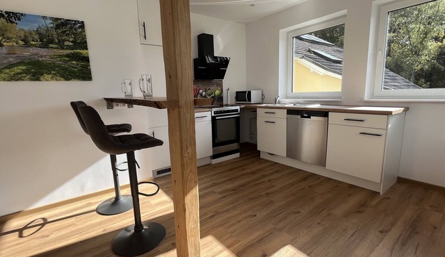 Moderne Ferienwohnung zum Wohlfühlen am Eingang der Kroppacher Schweiz