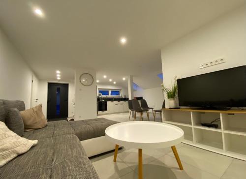 Moderne große Wohnung