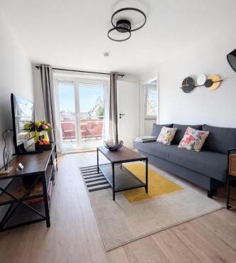 Modernes Apartment mit Balkon & Wohlfühl-Ambiente