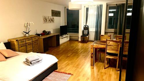 Modernes City Studio Top Lage & Self Check-in