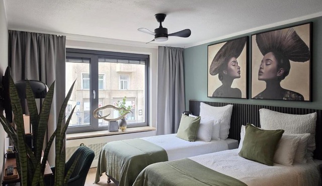 Modernes Privatzimmer im Hotelgebäude - Eigenes Bad - 5 min zum Hauptbahnhof