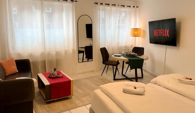 Modernes Studio im Herzen von Würselen, gemütlich, zentral & mit Netflix