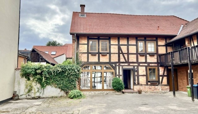 Modernized half-timbered house for 12 guests