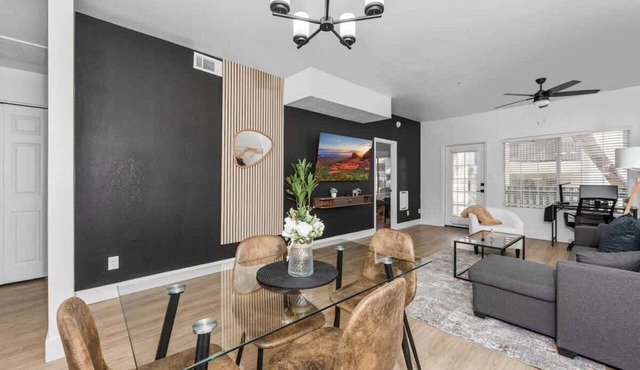 Modish2BR Pickle&Basketball Ct,Pool,BBQ Cabanas