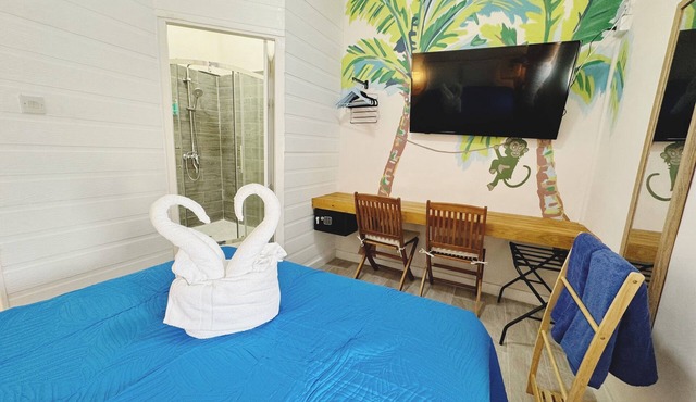 Monkey Business Room at Eden On The Sea on Carlisle Bay
