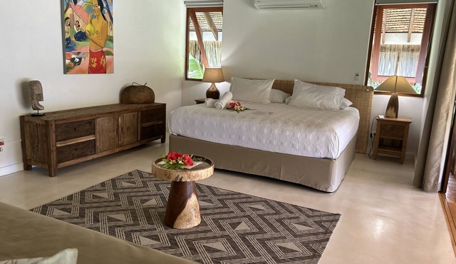 Moorea - Privatisation 7 Bungalows Fare Tiaia
