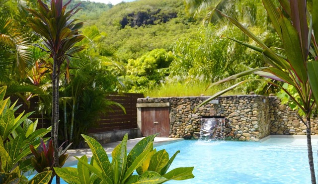 MOOREA - Waterfall Pool Coconut Domain