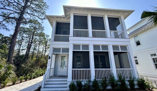 Morning Light in Carillon | Private Beach Access Retreat
