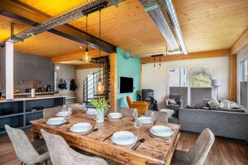Moselbude Cube mit Sauna