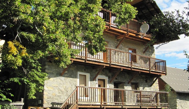 Mountain atmosphere cottage in an old house