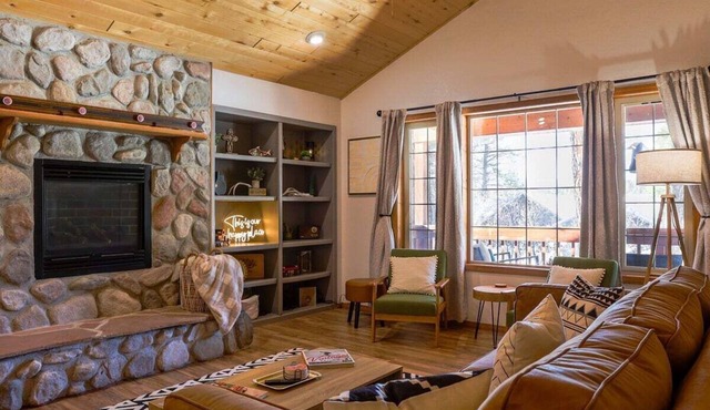 Mountain Cabin | Fenced yard, Great Location, Mountain Views