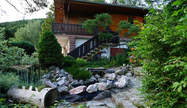 Mountain chalet with panoramic views over the entire valley
