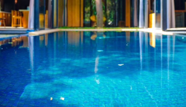 Mountain infinity pool