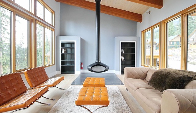 Mountain Modern design at its Finest. Newly built 4000 sq. ft. home at KHMR.