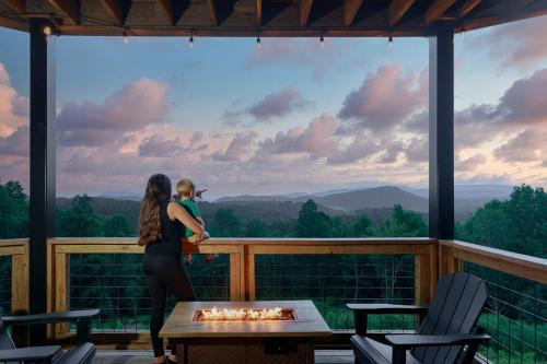 Mountain Moonlight at Saluda Mountain Retreats