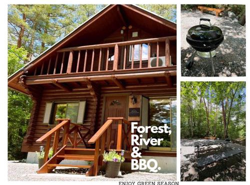 Mountain Stream Log Cabin - Vacation STAY 31783v
