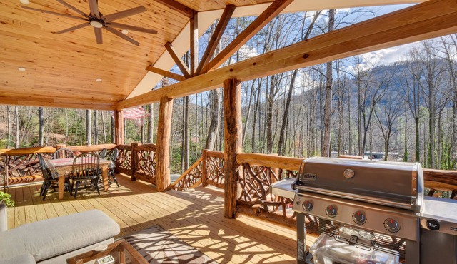Mountain-View Cabin ~ 2 Mi to Downtown Clayton!